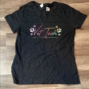 Black Vet Tech T-Shirt